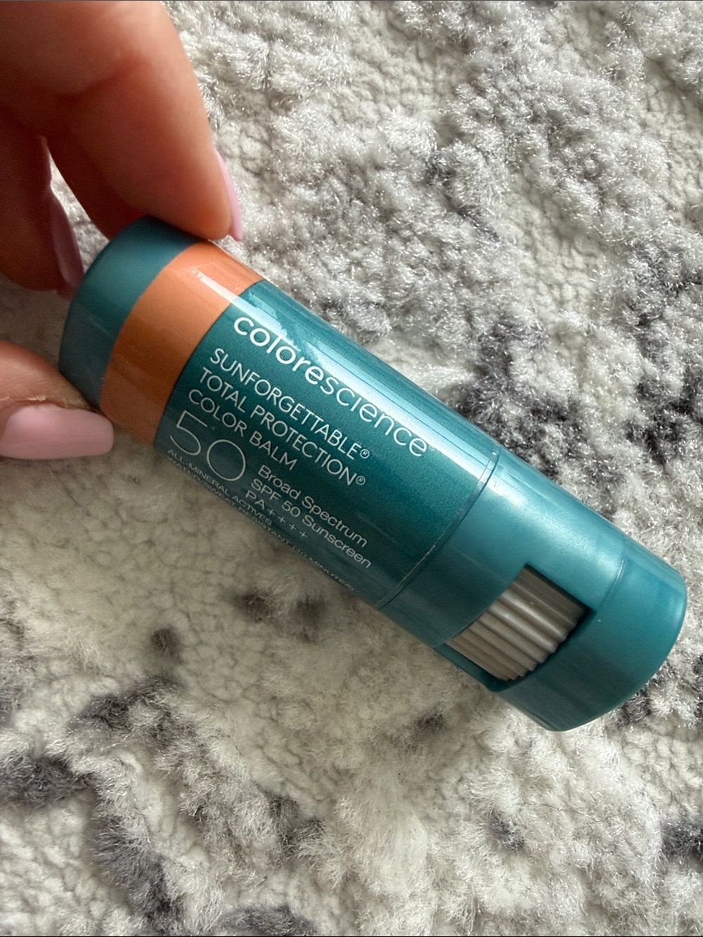Colorescience sunforgettable color balm SPF 50 in Bronze